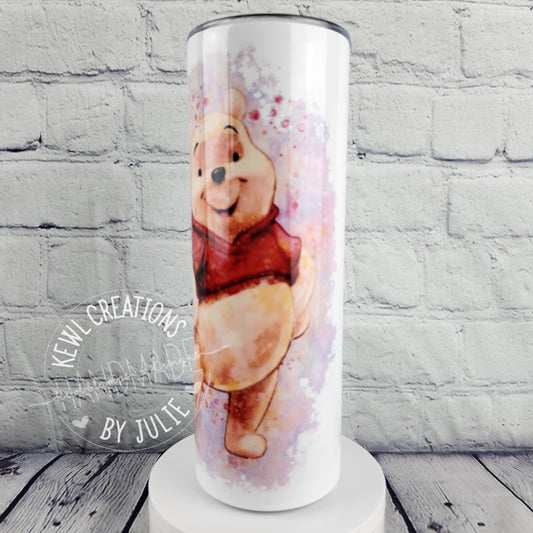 Custom Tumbler - Sublimated "Magic place" 20oz stainless steel tumbler.