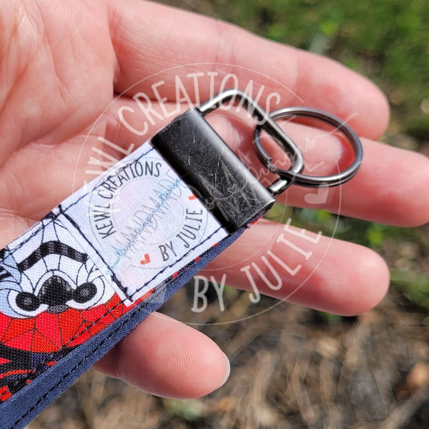 Key Fob, Wrist Lanyard, Starwars licensed Fabric Keychain