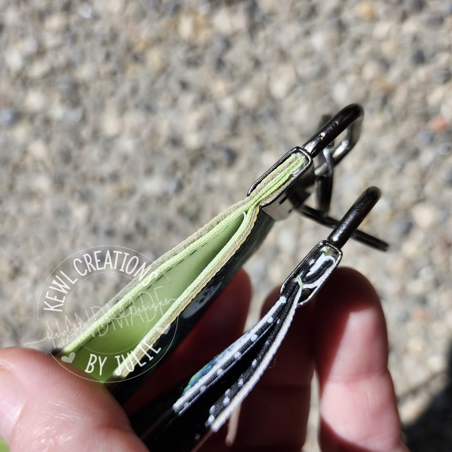 Keychain - Faux Leather Keychain, Key Fob, Wrist Lanyard