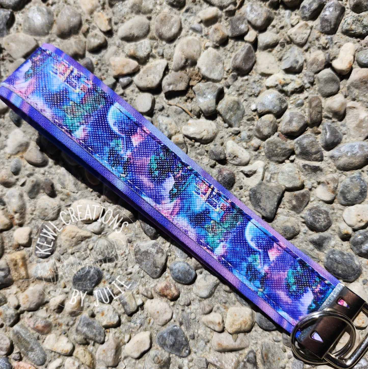 Keychain - Faux Leather Keychain, Key Fob, Wrist Lanyard