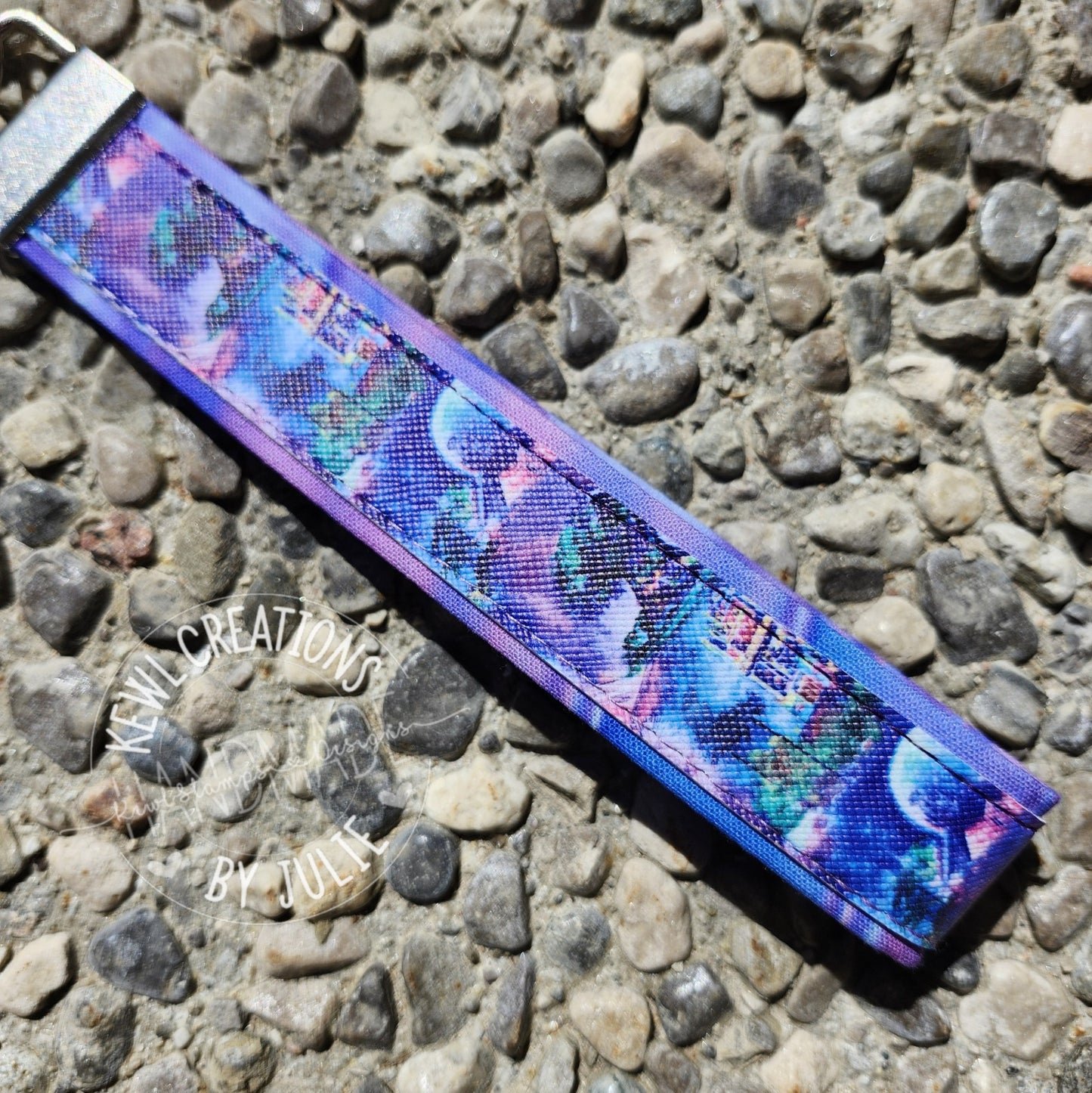 Keychain - Faux Leather Keychain, Key Fob, Wrist Lanyard