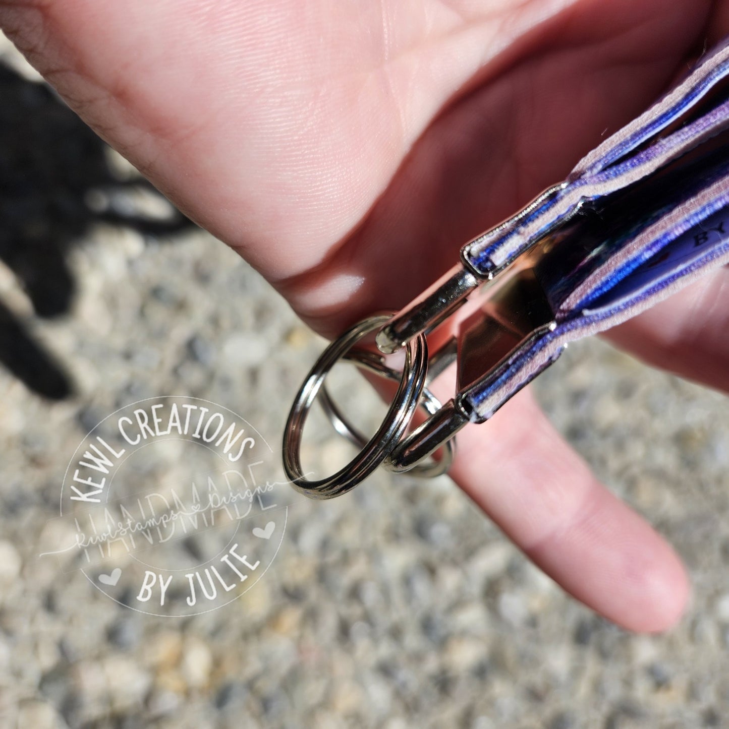 Keychain - Faux Leather Keychain, Key Fob, Wrist Lanyard