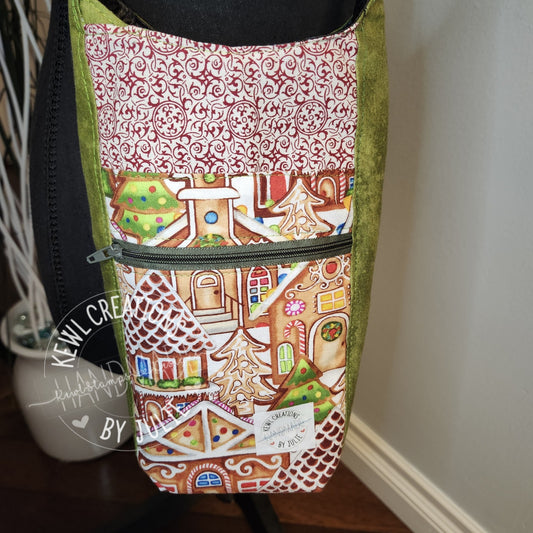 Boxed bottom - H2O 2GO sling bag - Pattern by LindsHandmade