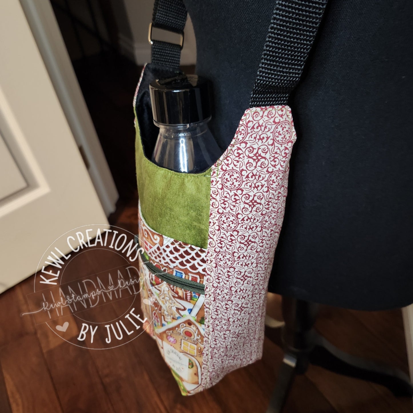 Boxed bottom - H2O 2GO sling bag - Pattern by LindsHandmade