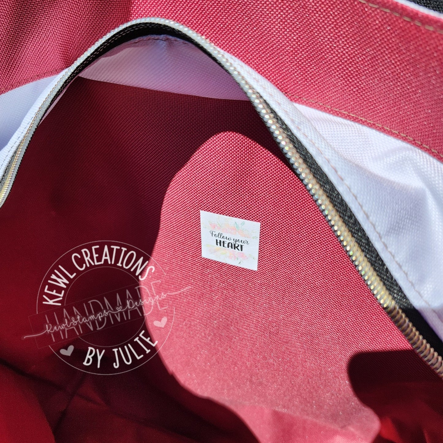 Boxed vinyl bottom Lined Shopping Tote - large
