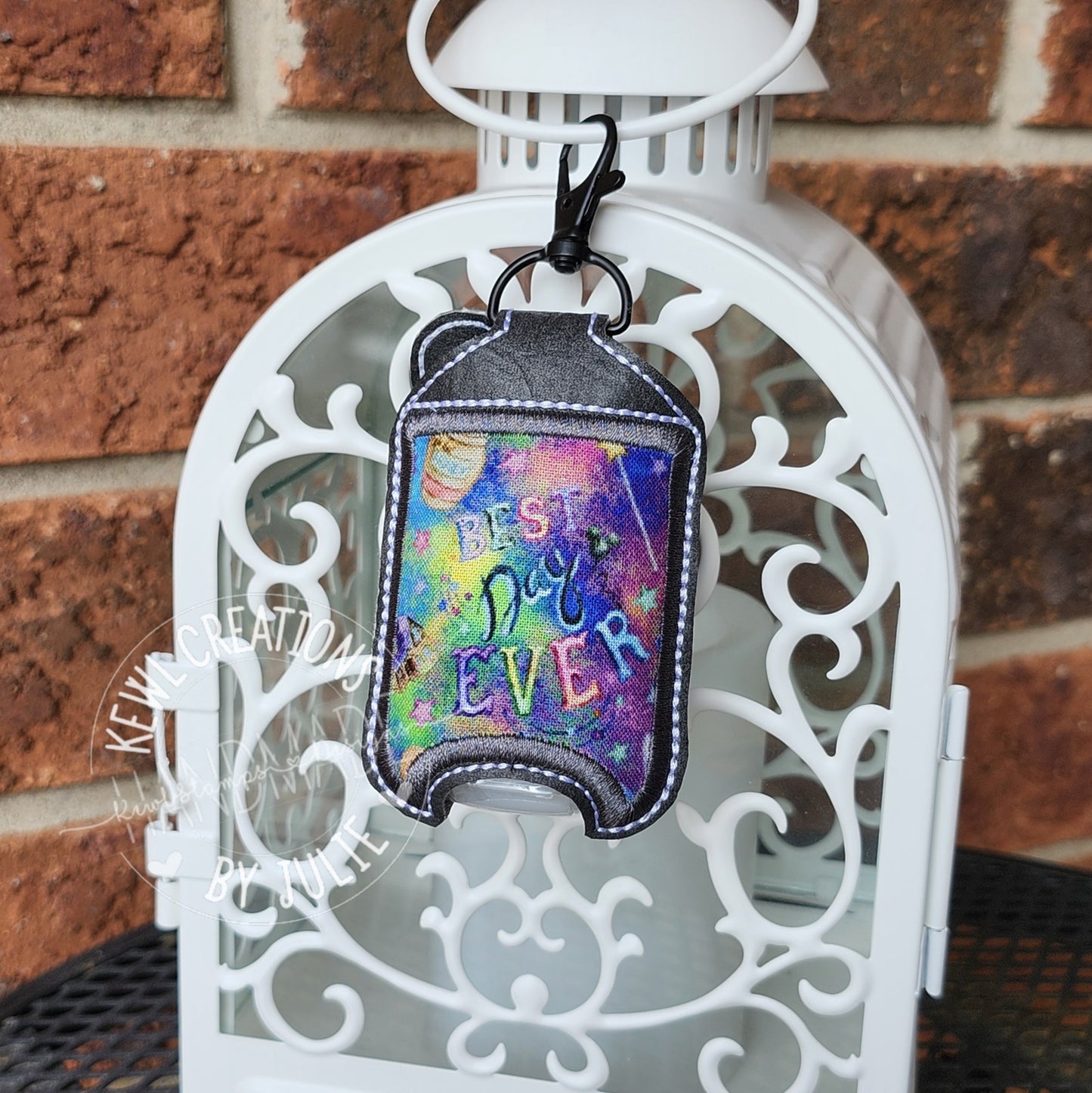 Hand Sanitizer Holder with swivel clasp