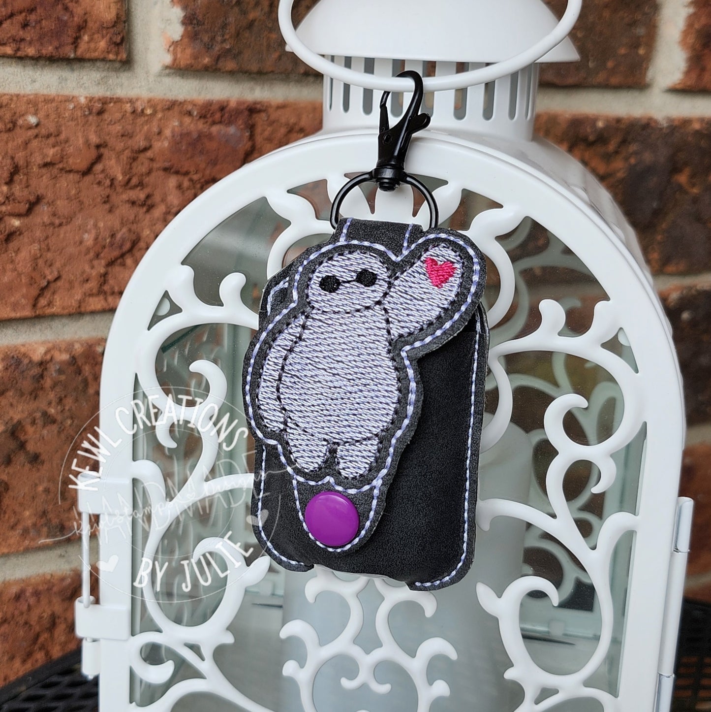 Hand Sanitizer Holder with swivel clasp
