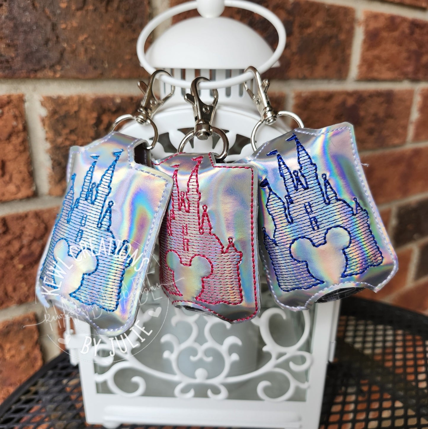 Hand Sanitizer Holder with swivel clasp