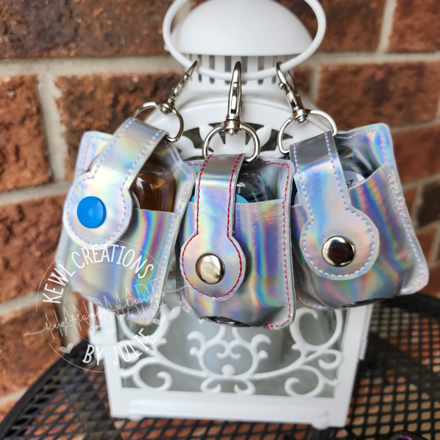 Hand Sanitizer Holder with swivel clasp