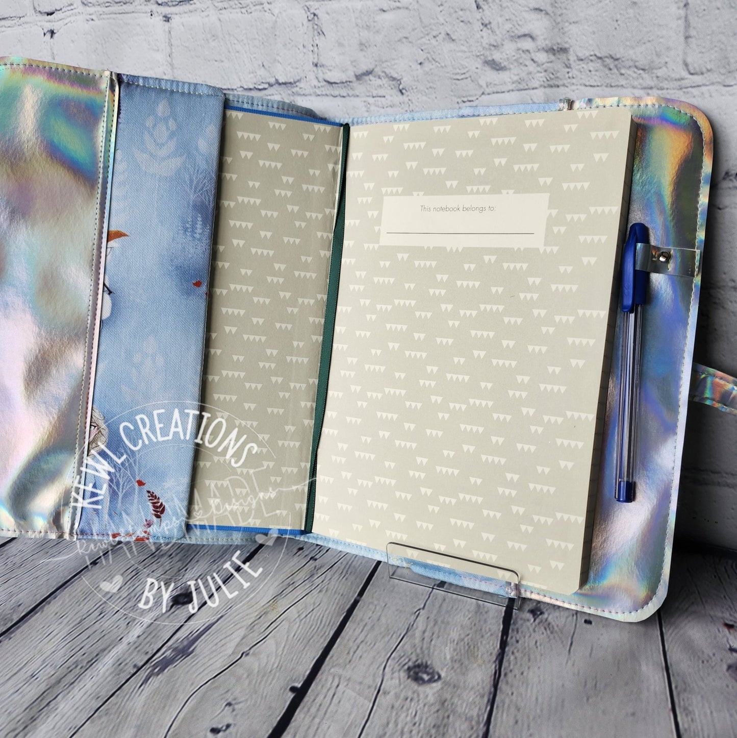 Faux leather/Vinyl - Re-Usable Notebooks / Journal Holders