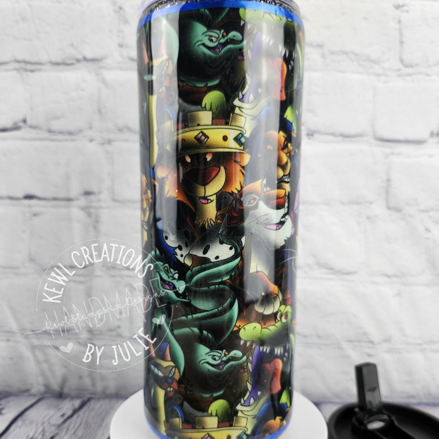 Custom Tumbler - Custom printed Fabric wrapped, 25oz stainless steel.