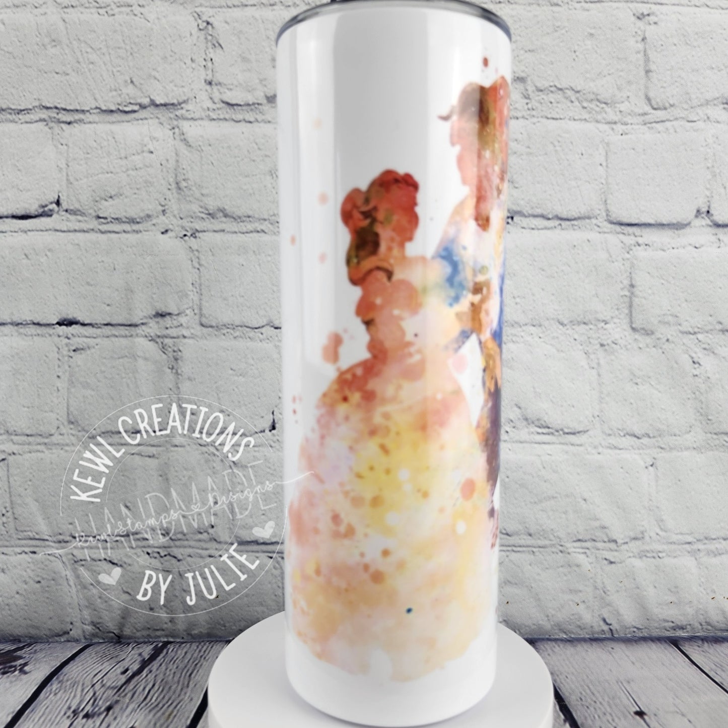 Custom Tumbler - Sublimated "Magic place" 20oz stainless steel tumbler.