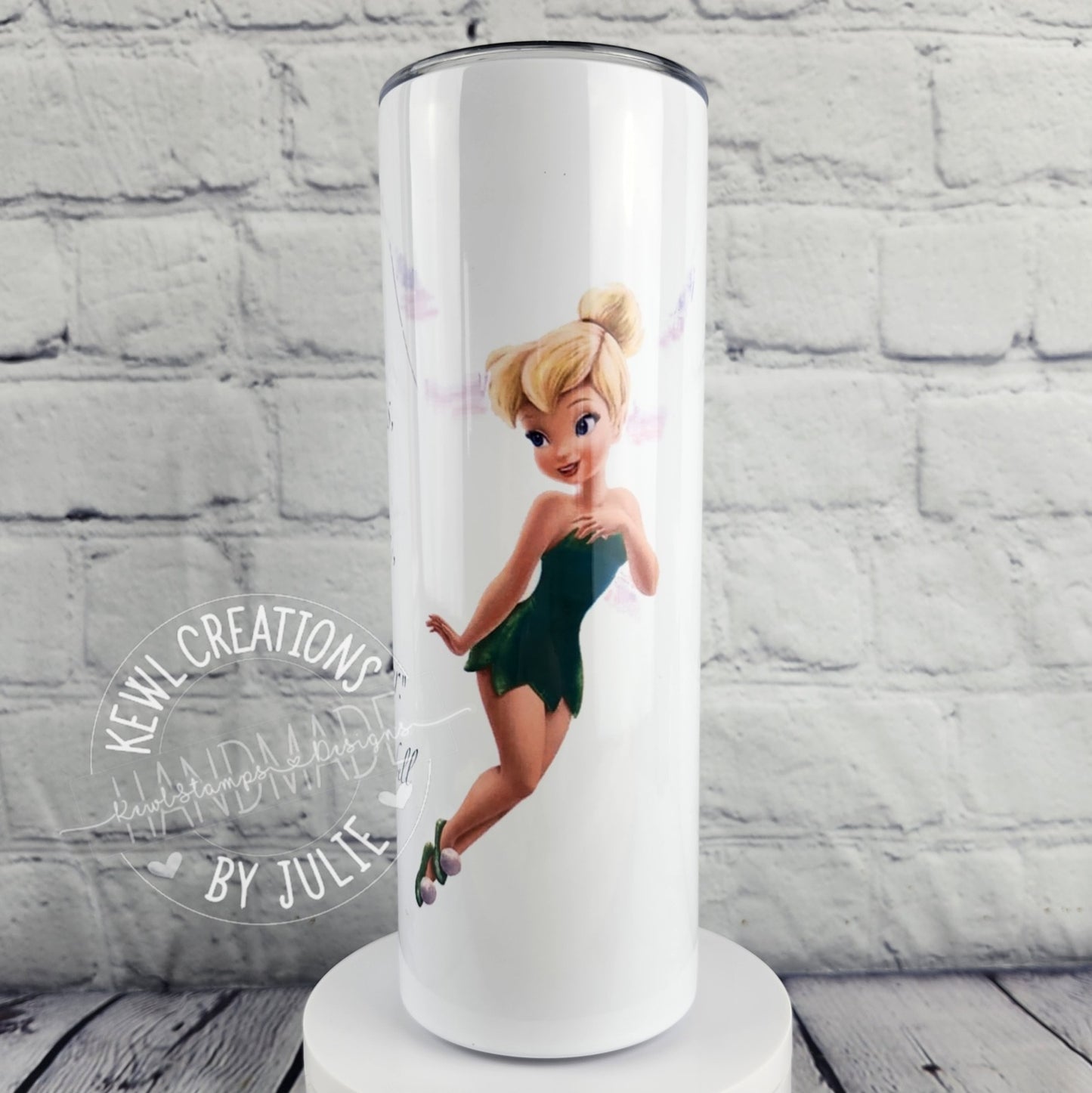 Custom Tumbler - Sublimated "Magic place" 20oz stainless steel tumbler.