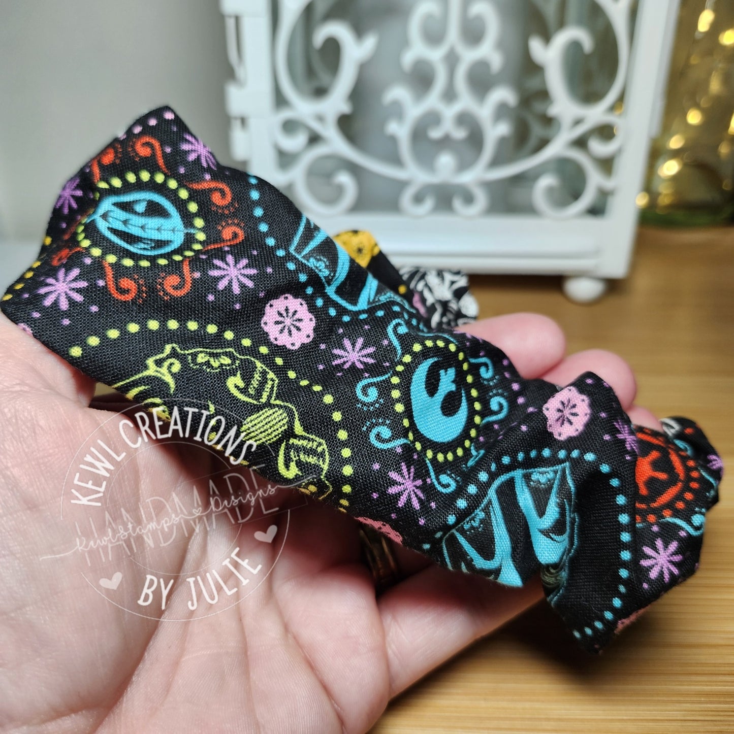 Keychain - Scrunchies Key Fob - comfortable wristlet.