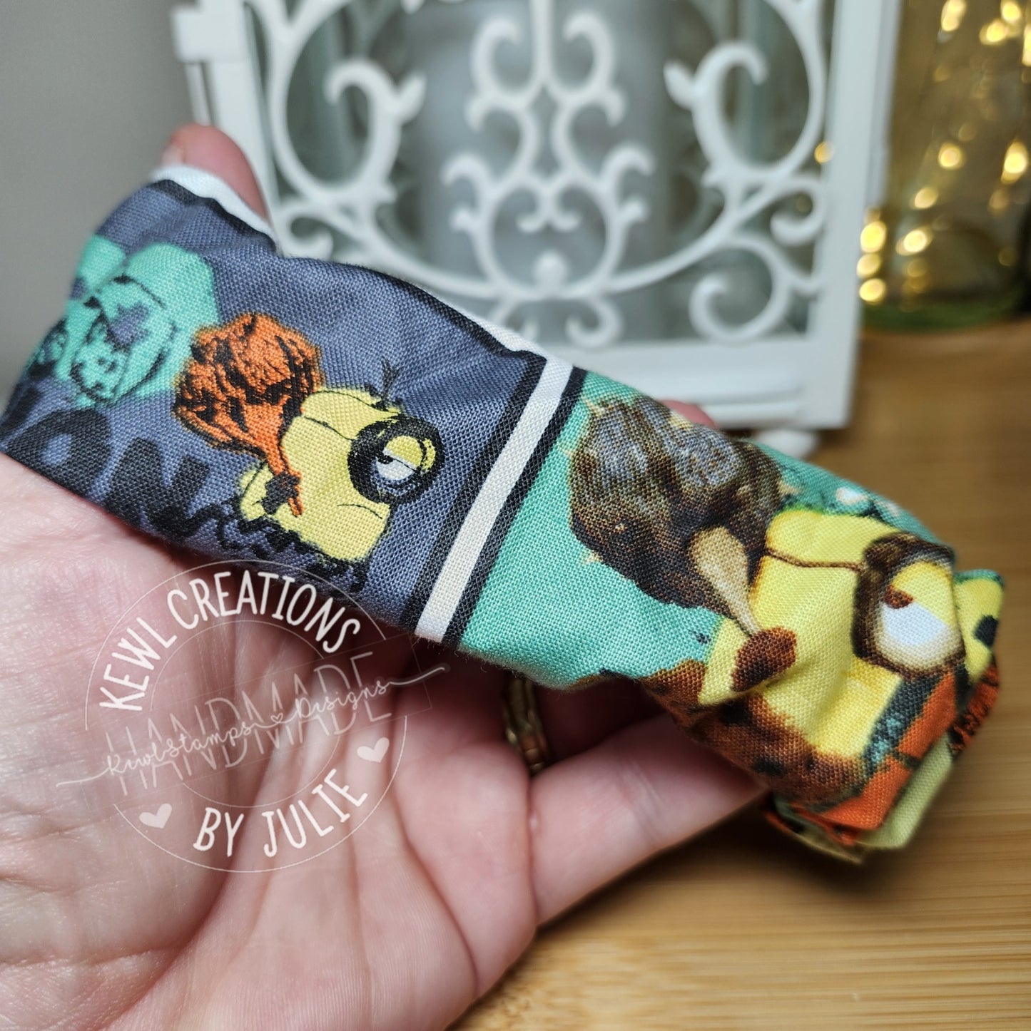 Keychain - Scrunchies Key Fob - comfortable wristlet.