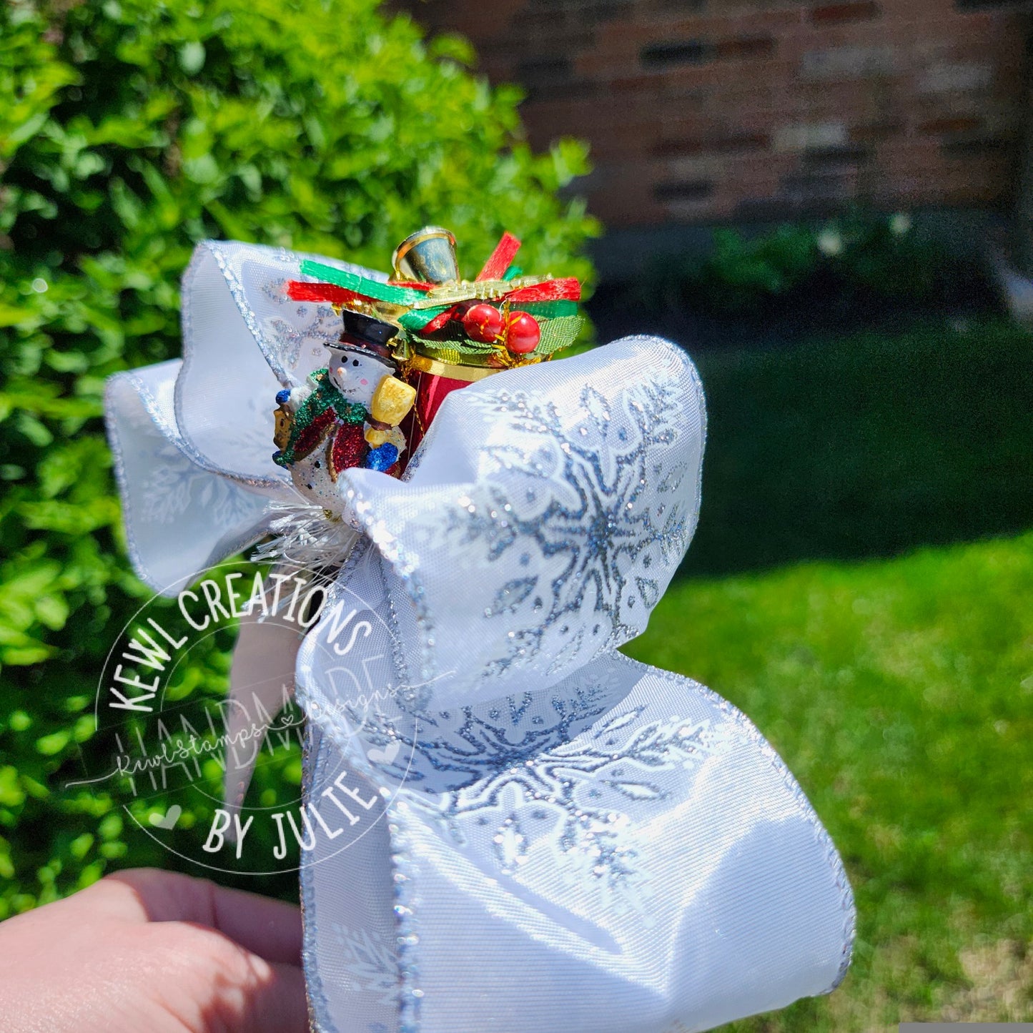 Christmas head decor | Fascinators headbands