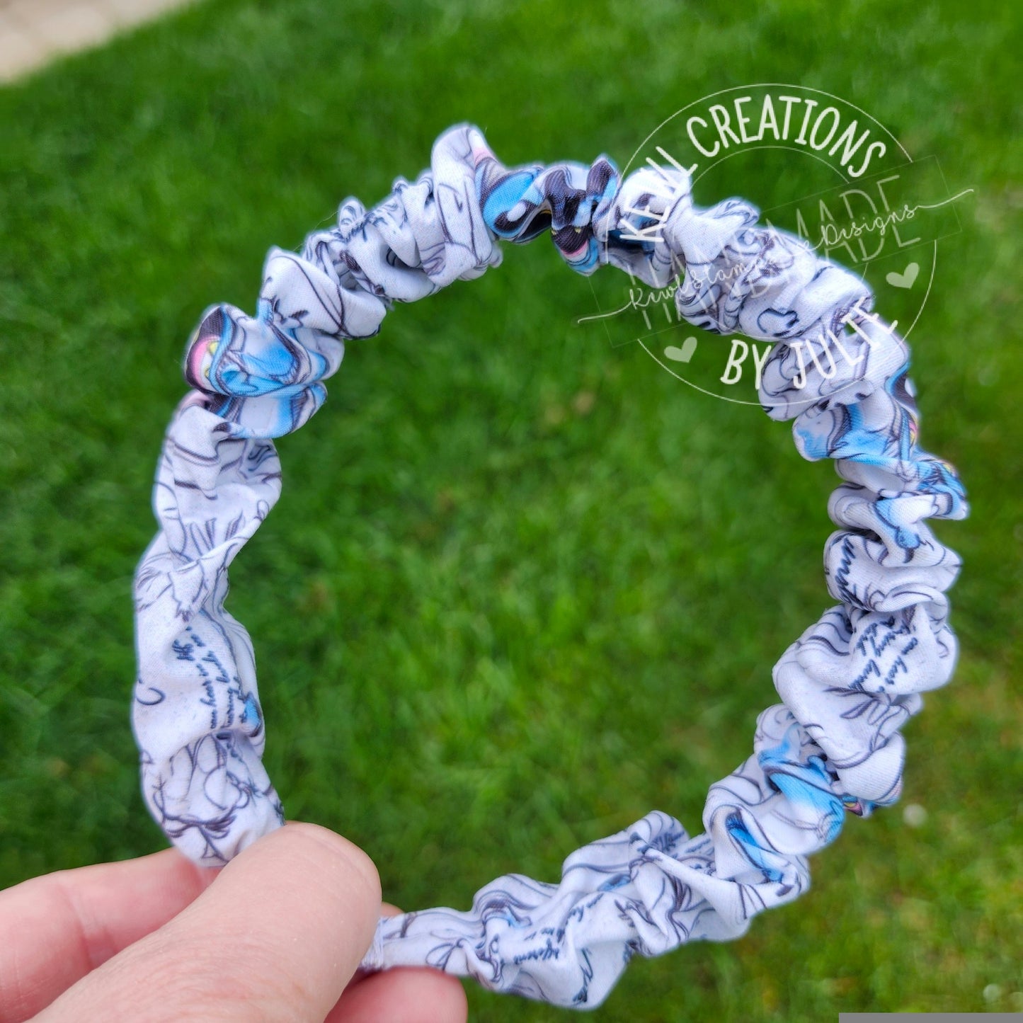 Cute comfortable fabric covered headbands