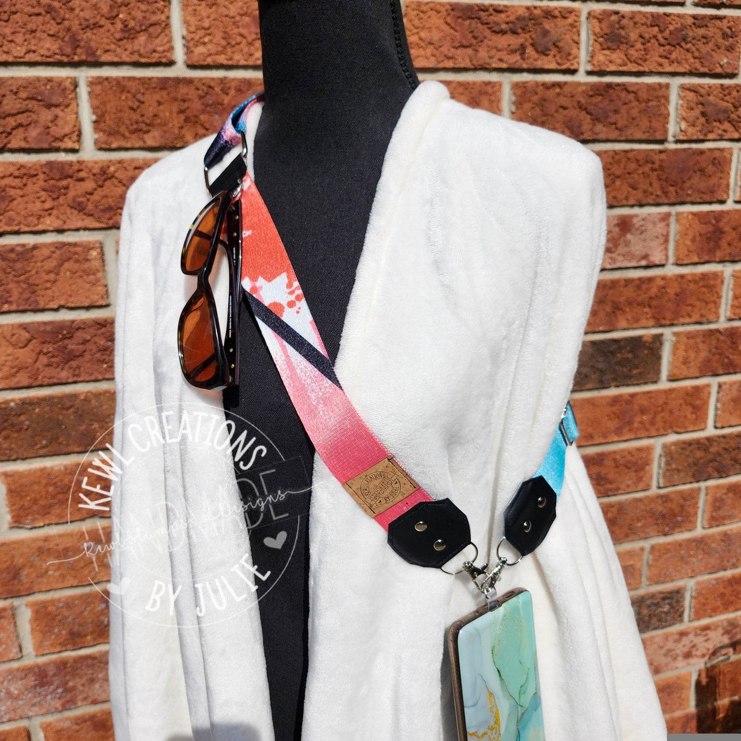 Cell Phone Sling / Adjustable, interchangeable Crossbody strap.