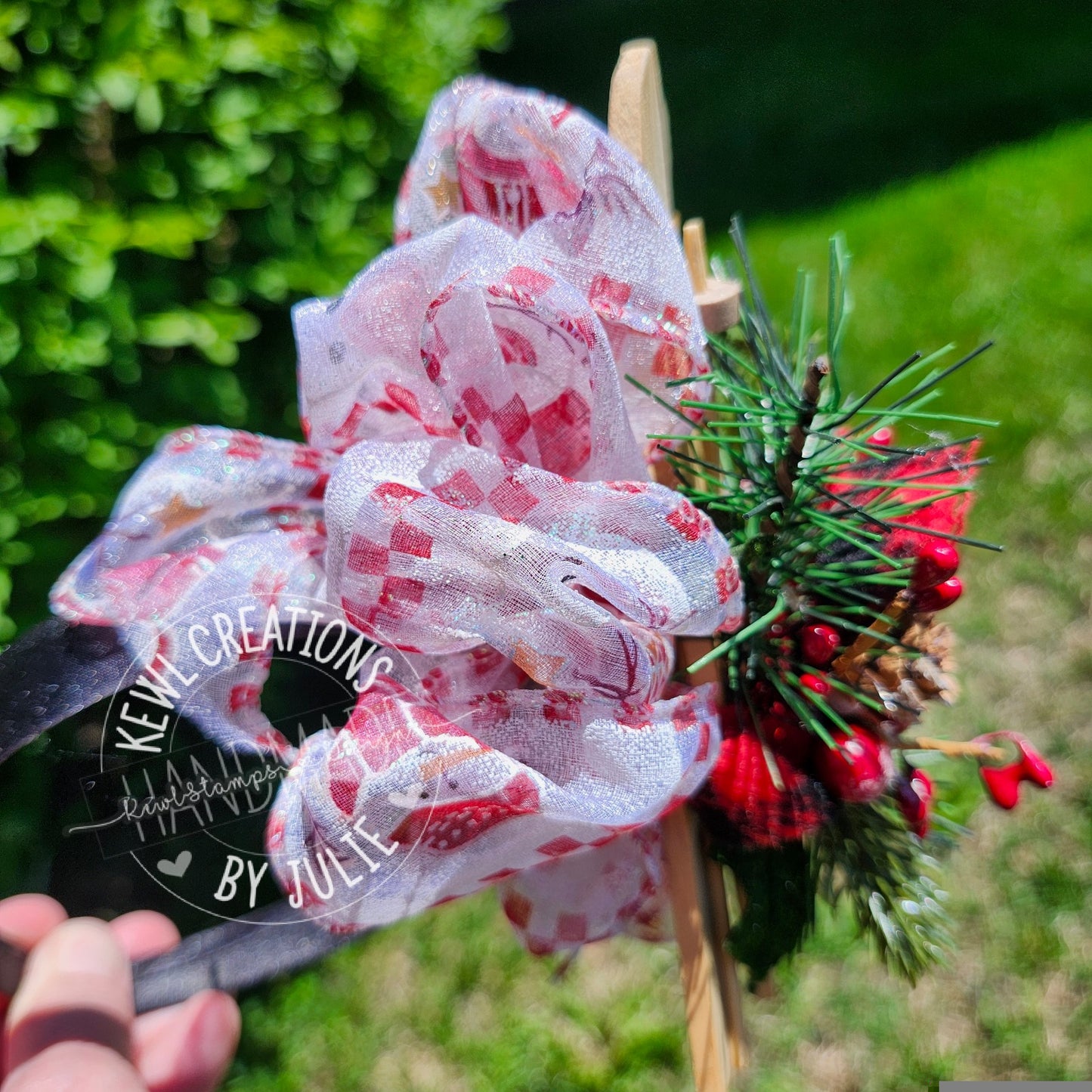 Christmas head decor | Fascinators headbands