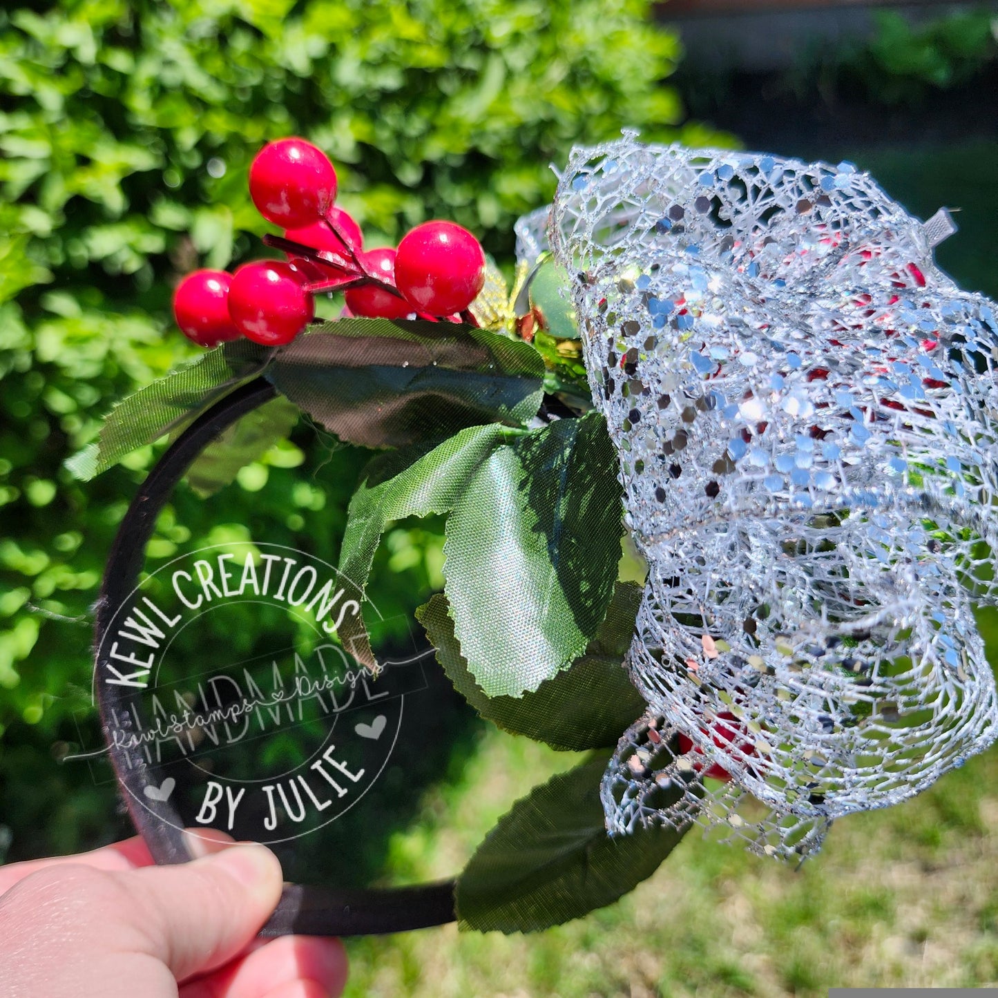 Christmas head decor | Fascinators headbands