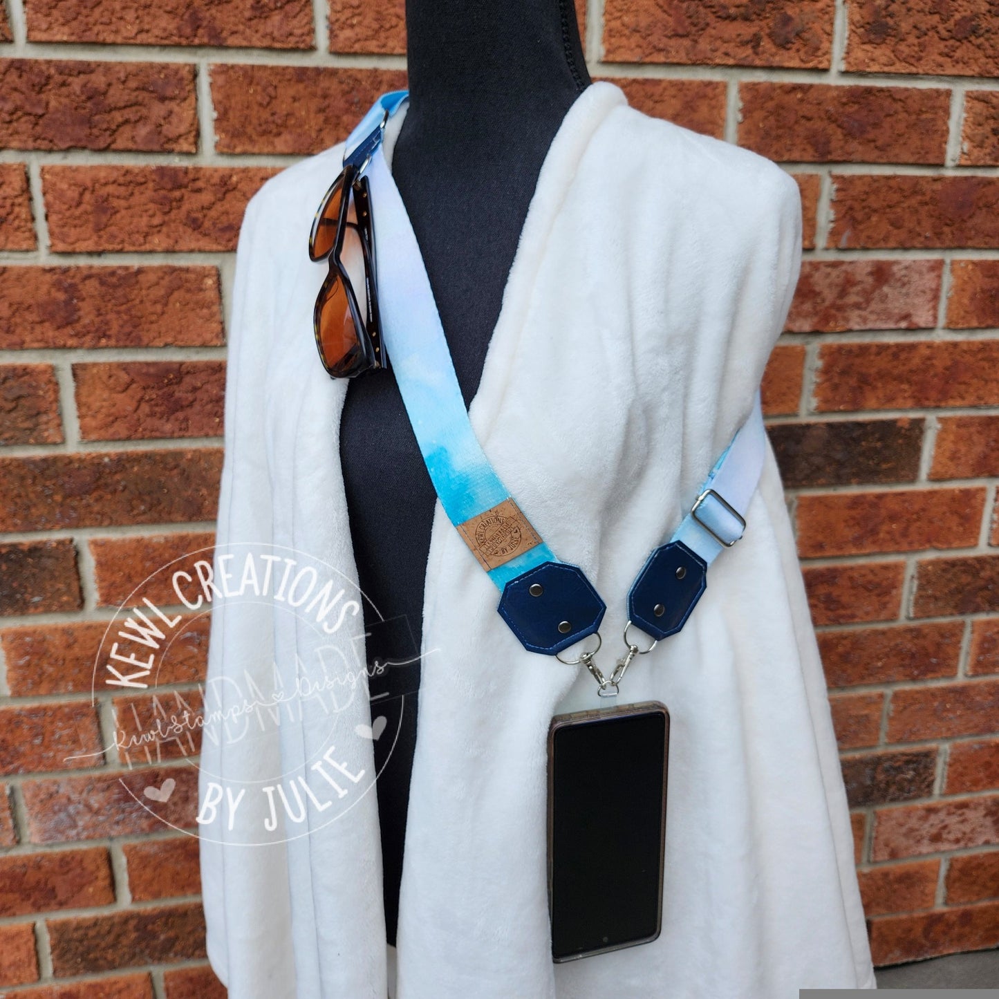 Cell Phone Sling / Adjustable, interchangeable Crossbody strap.