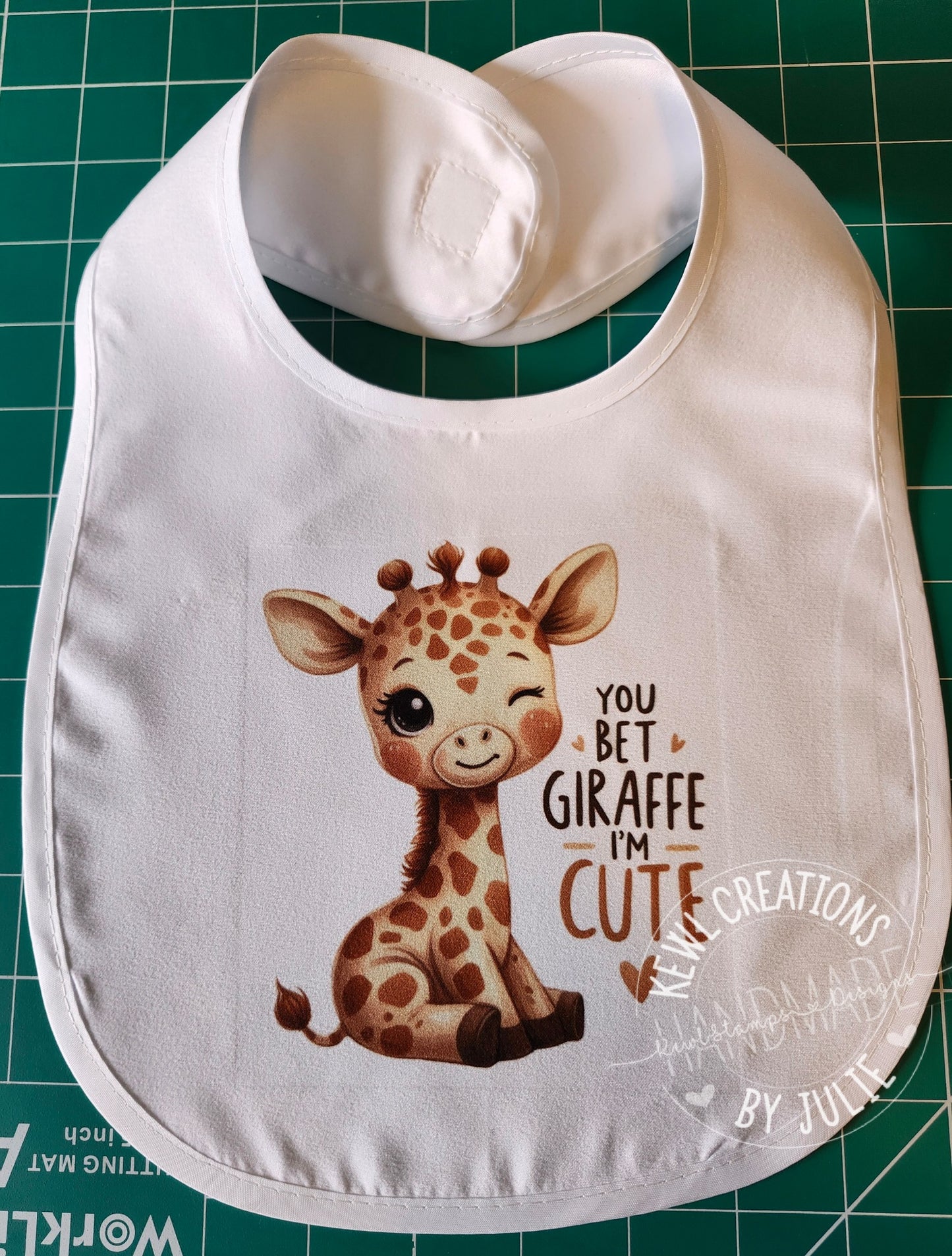 Adorable Sublimated Cute Baby bibs