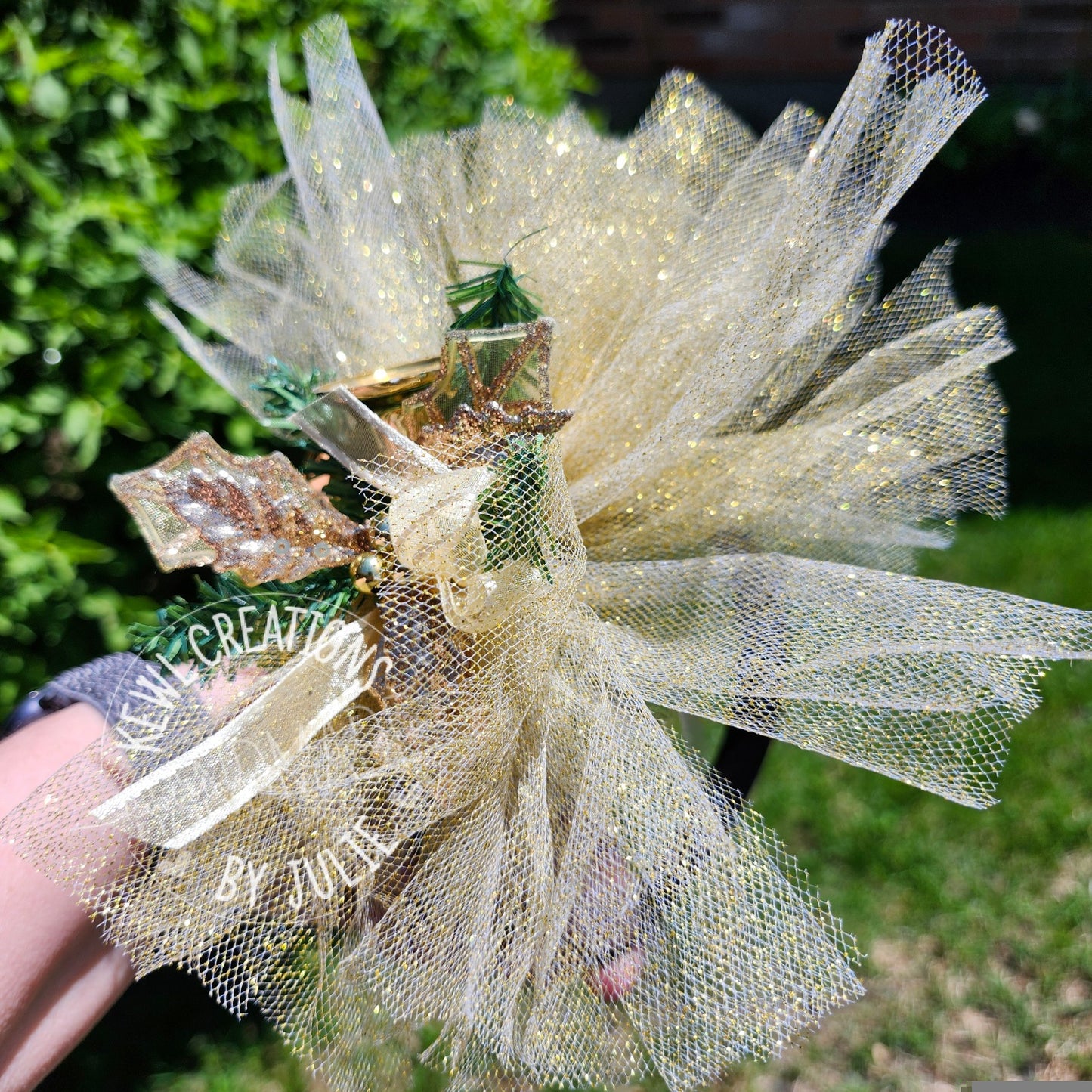 Christmas head decor | Fascinators headbands