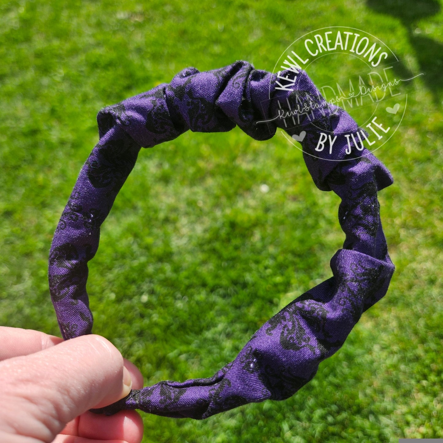 Cute comfortable fabric covered headbands