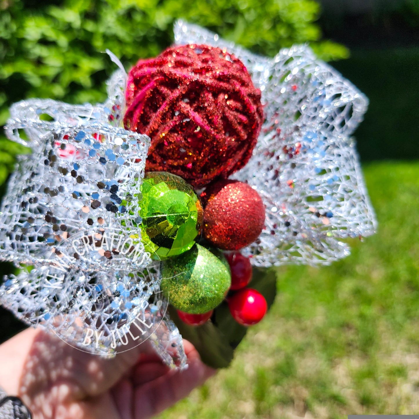 Christmas head decor | Fascinators headbands