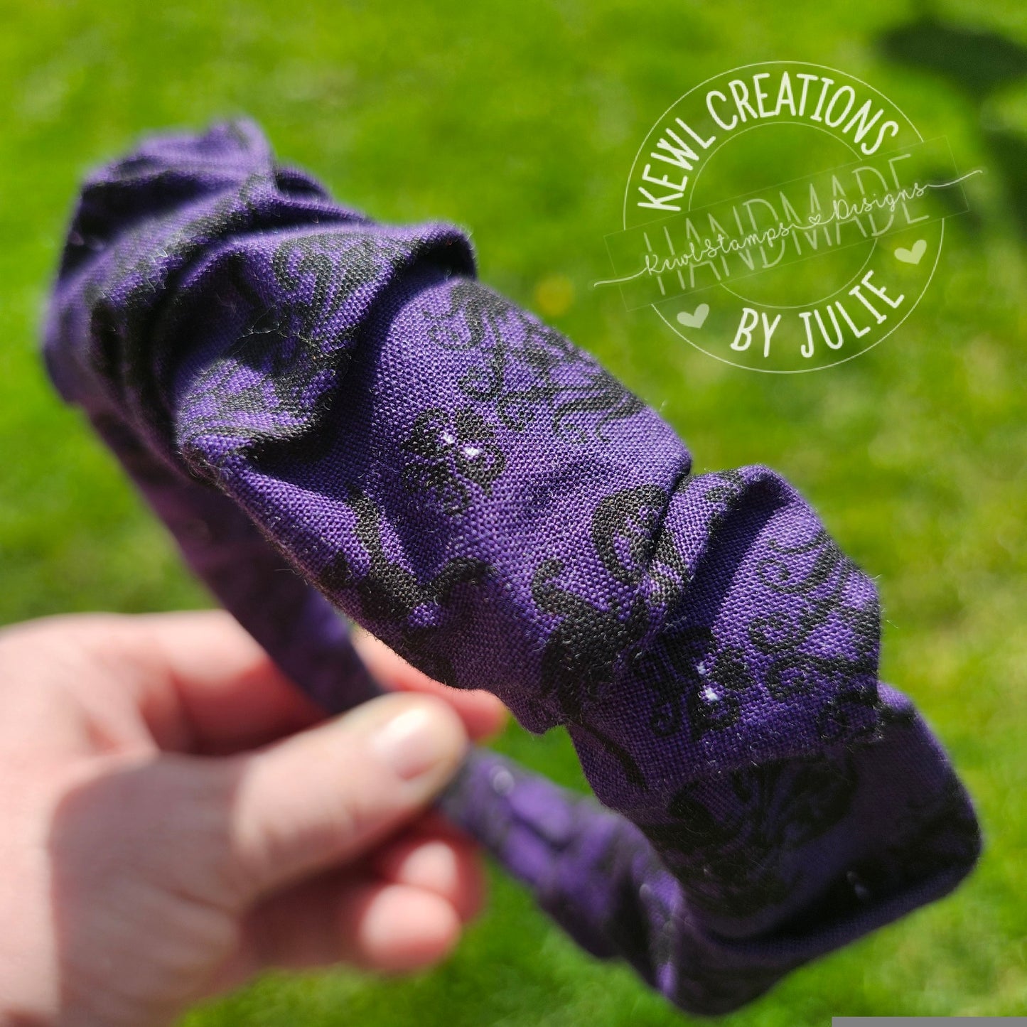 Cute comfortable fabric covered headbands