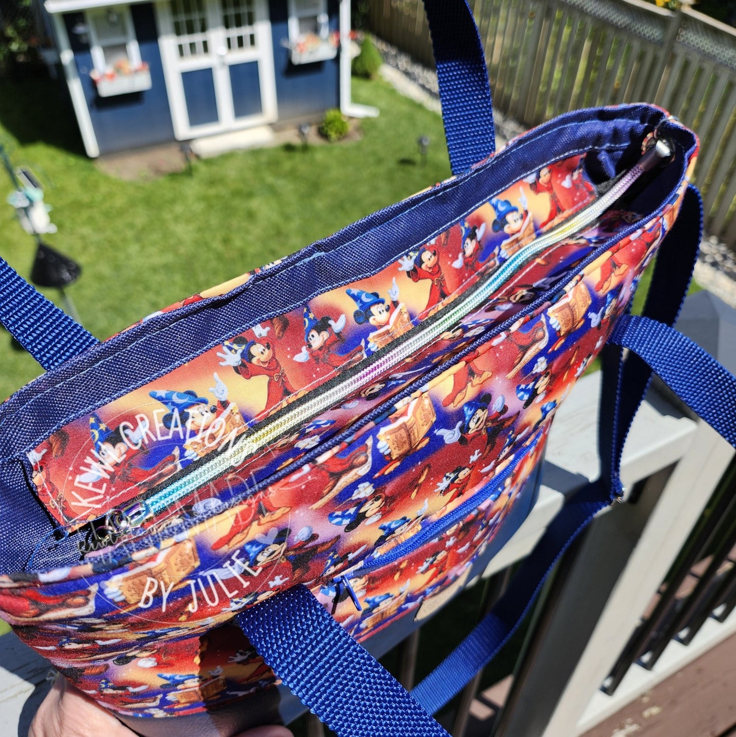 Boxed bottom handbag tote crossbody