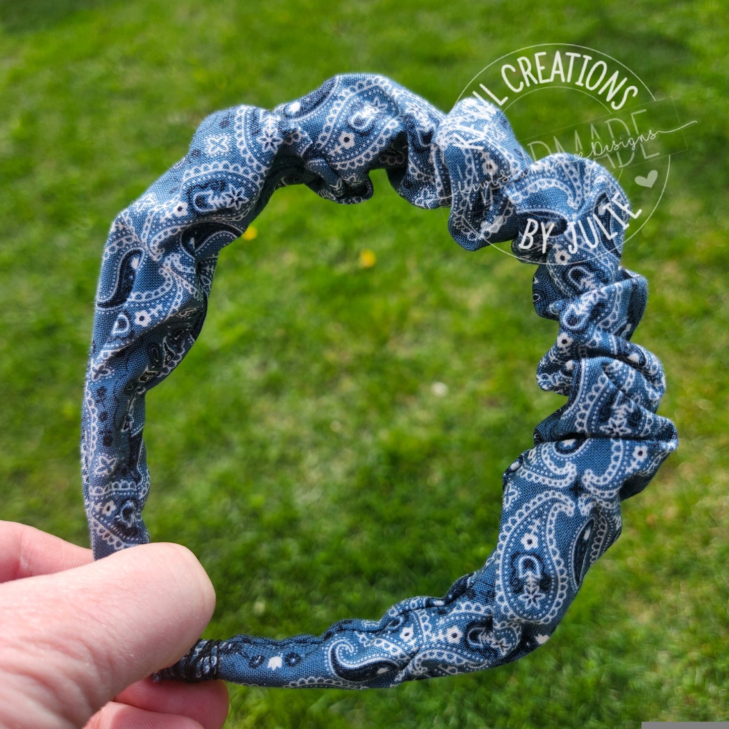 Cute comfortable fabric covered headbands