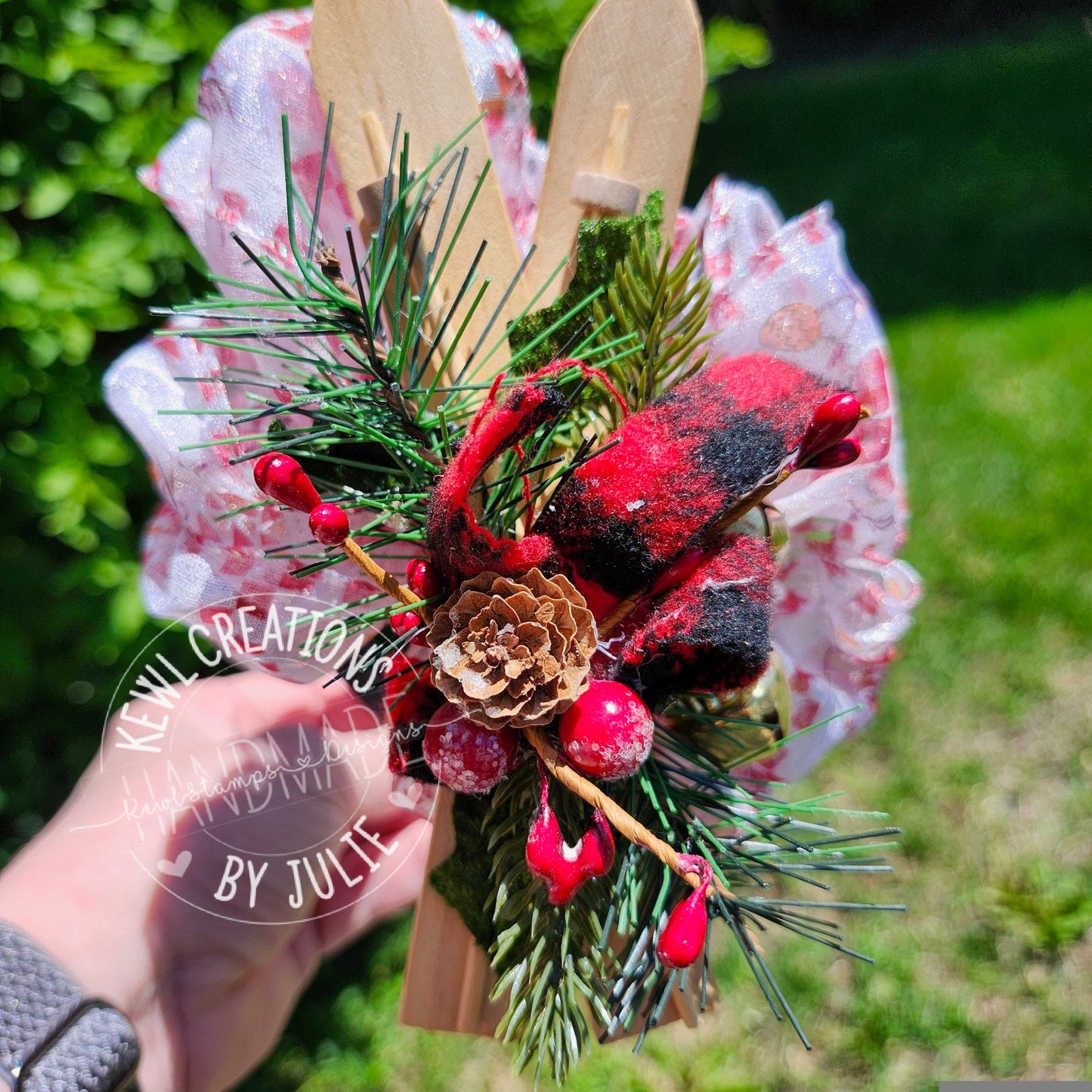 Christmas head decor | Fascinators headbands