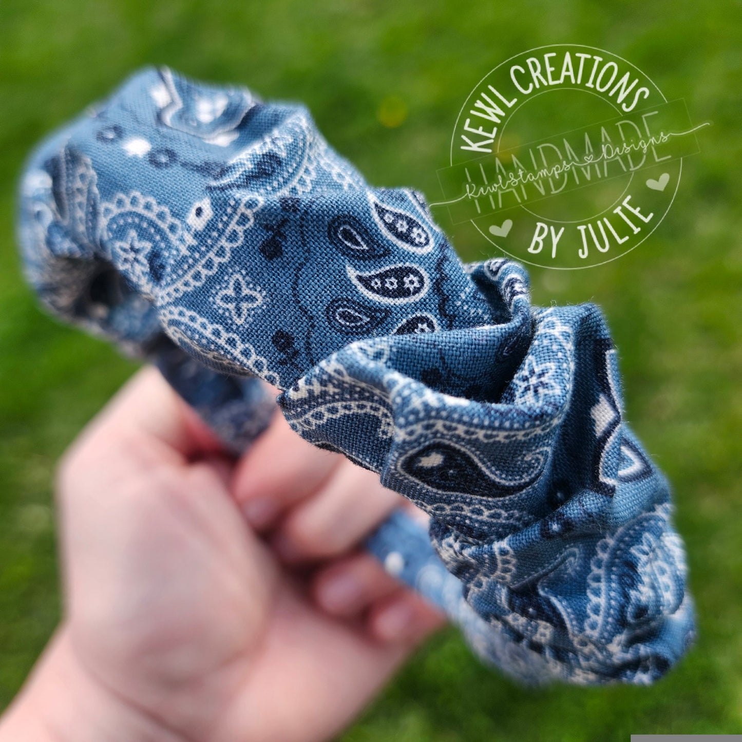 Cute comfortable fabric covered headbands