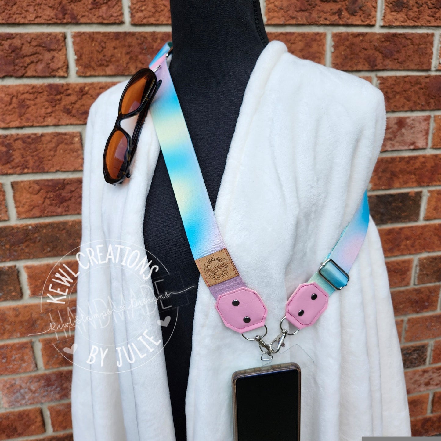 Cell Phone Sling / Adjustable, interchangeable Crossbody strap.