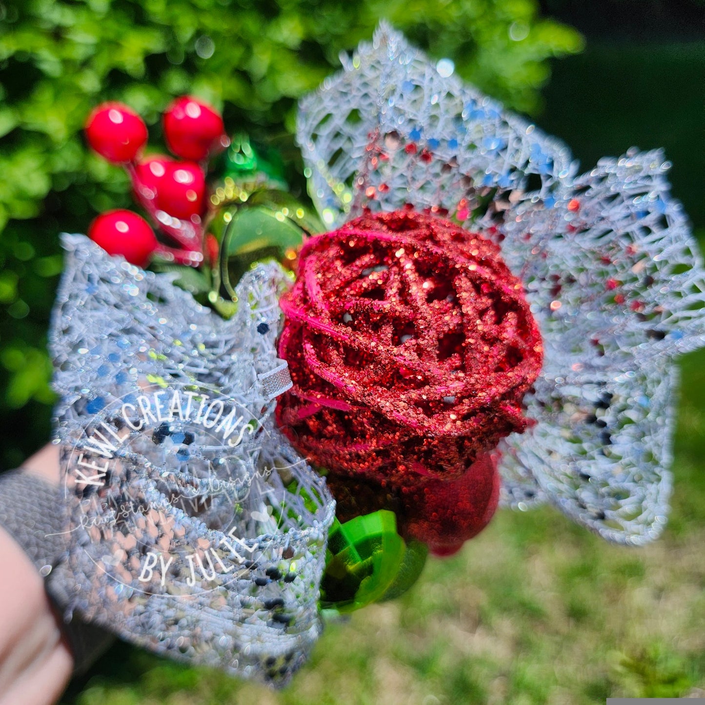 Christmas head decor | Fascinators headbands