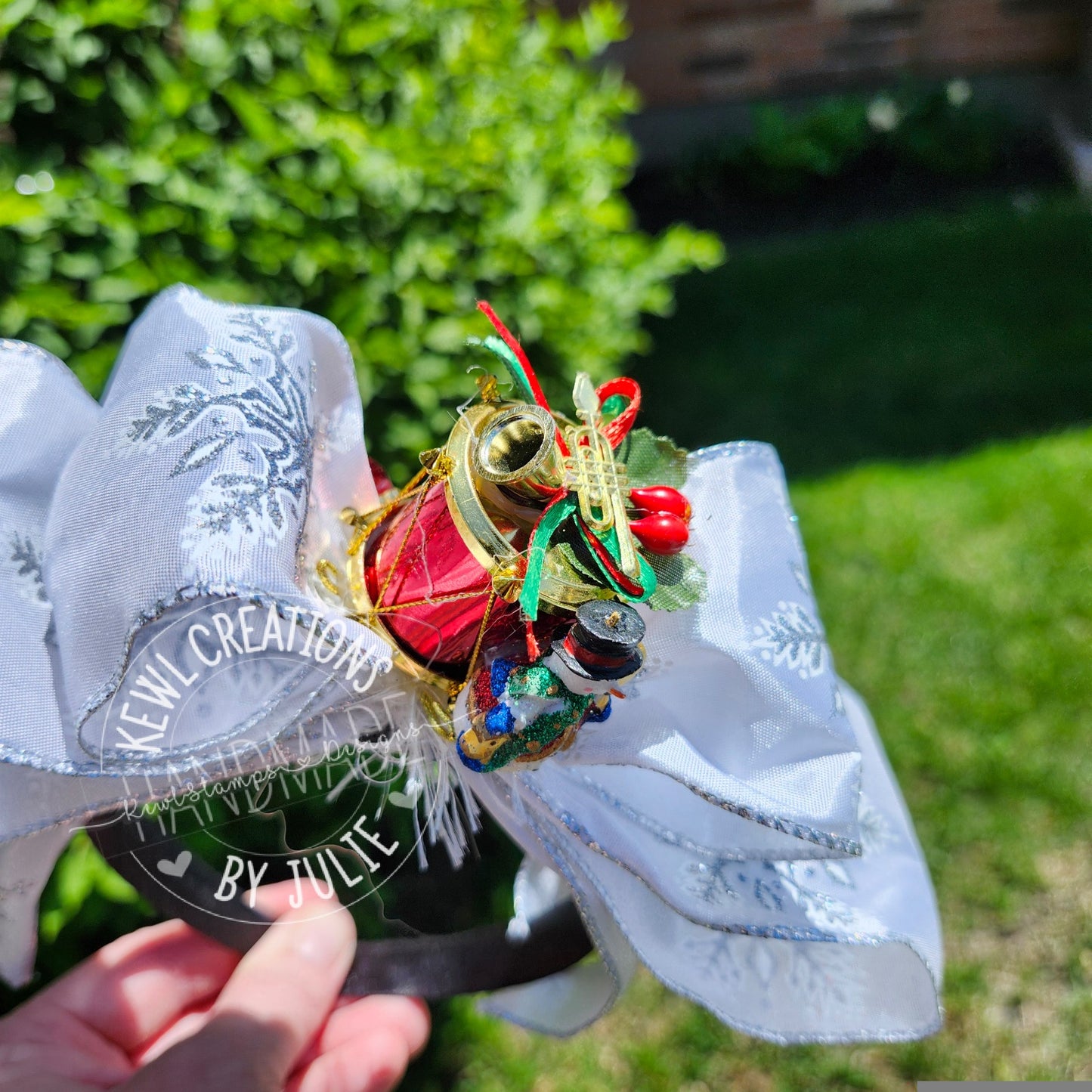 Christmas head decor | Fascinators headbands