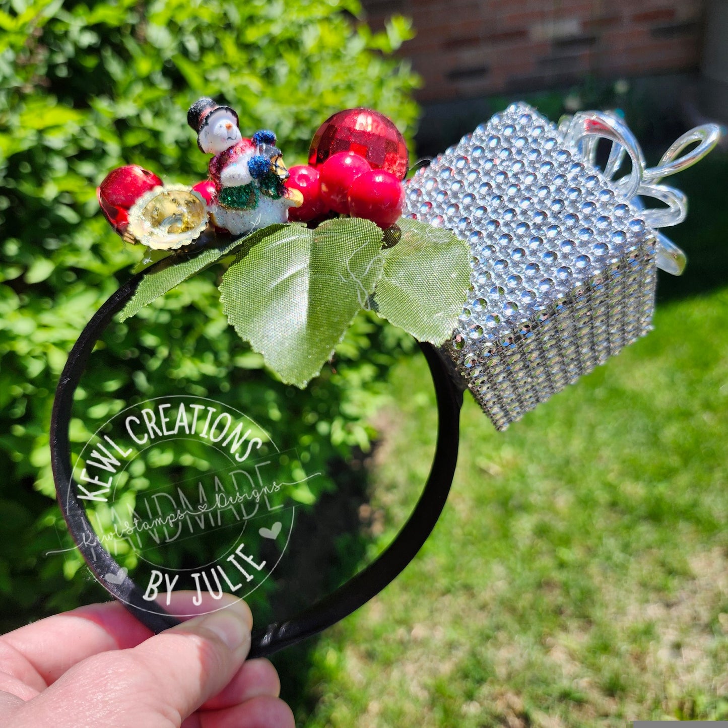 Christmas head decor | Fascinators headbands