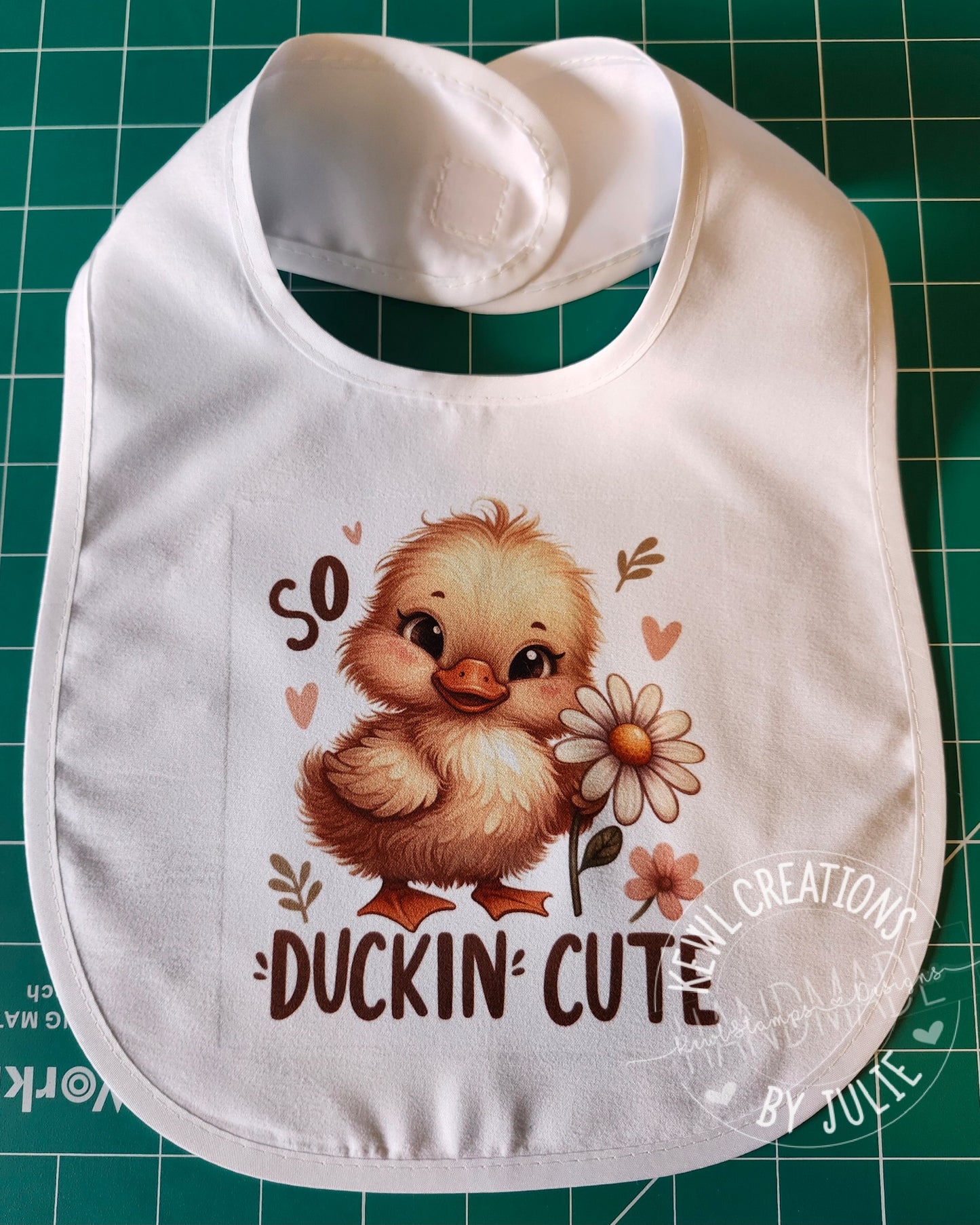 Adorable Sublimated Cute Baby bibs